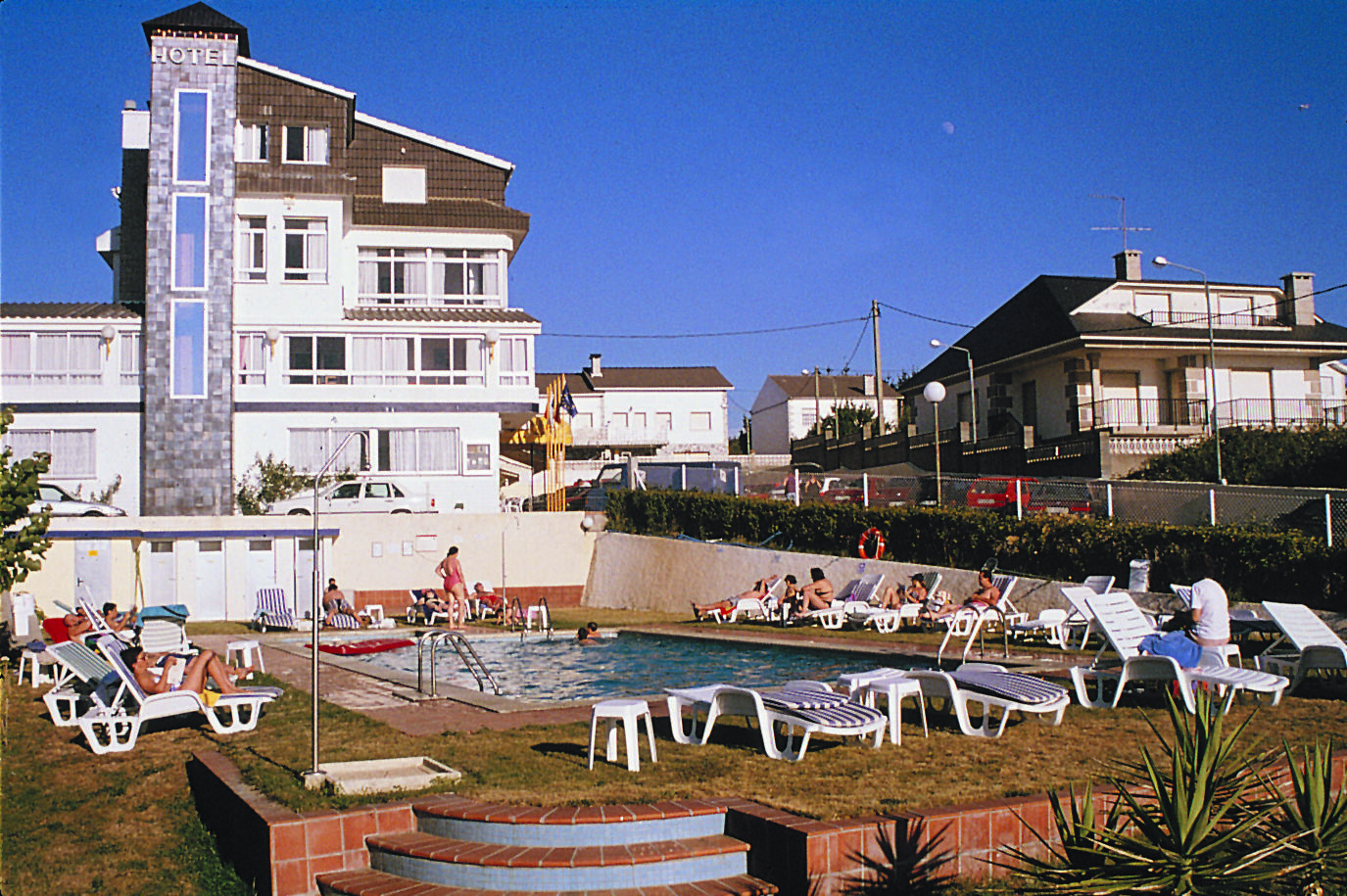 Hotel Marola Playa de la Lanzada Exterior foto